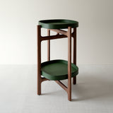 Chelsea Small Table in Hunter Green