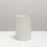 Round Leather Wastebaskets