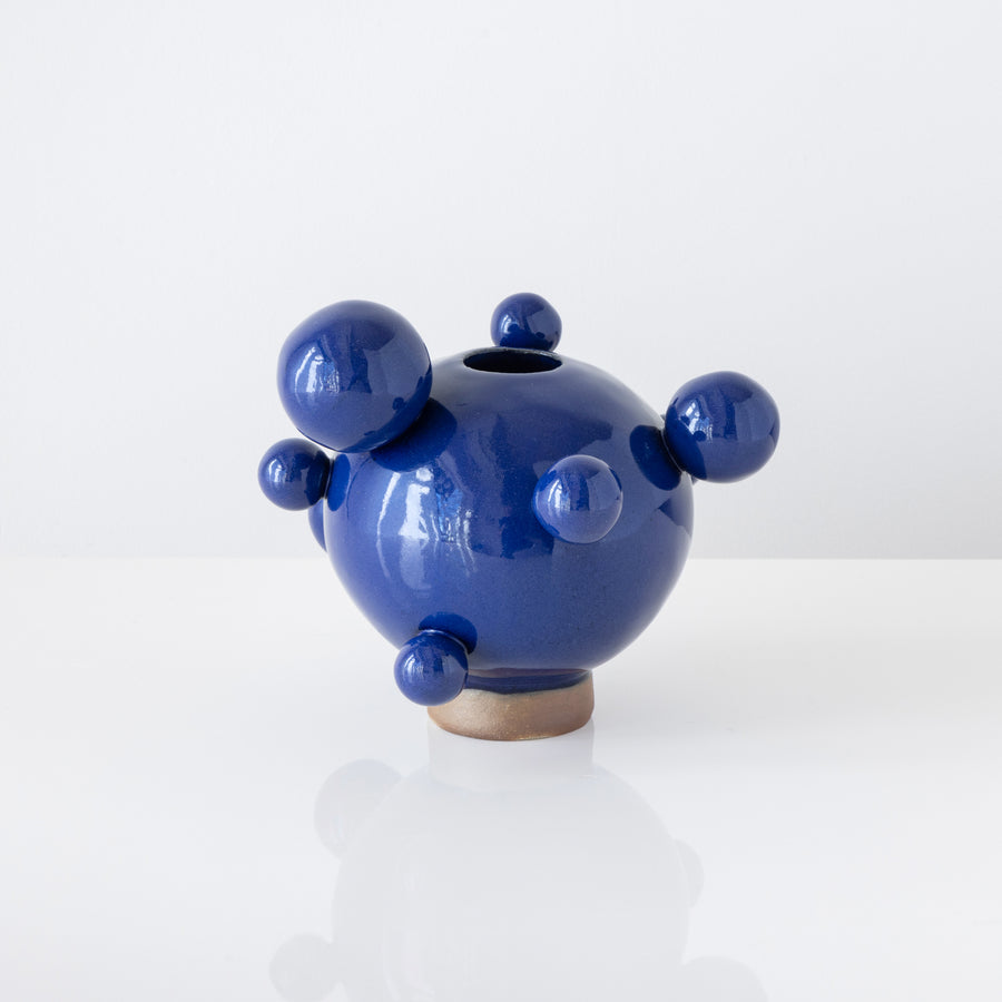 Glossy Blue Orbit Object