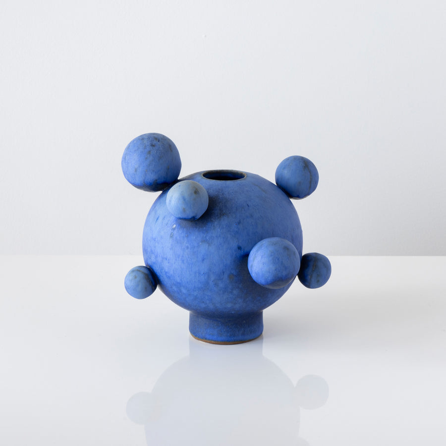 Matte Blue Orbit Object