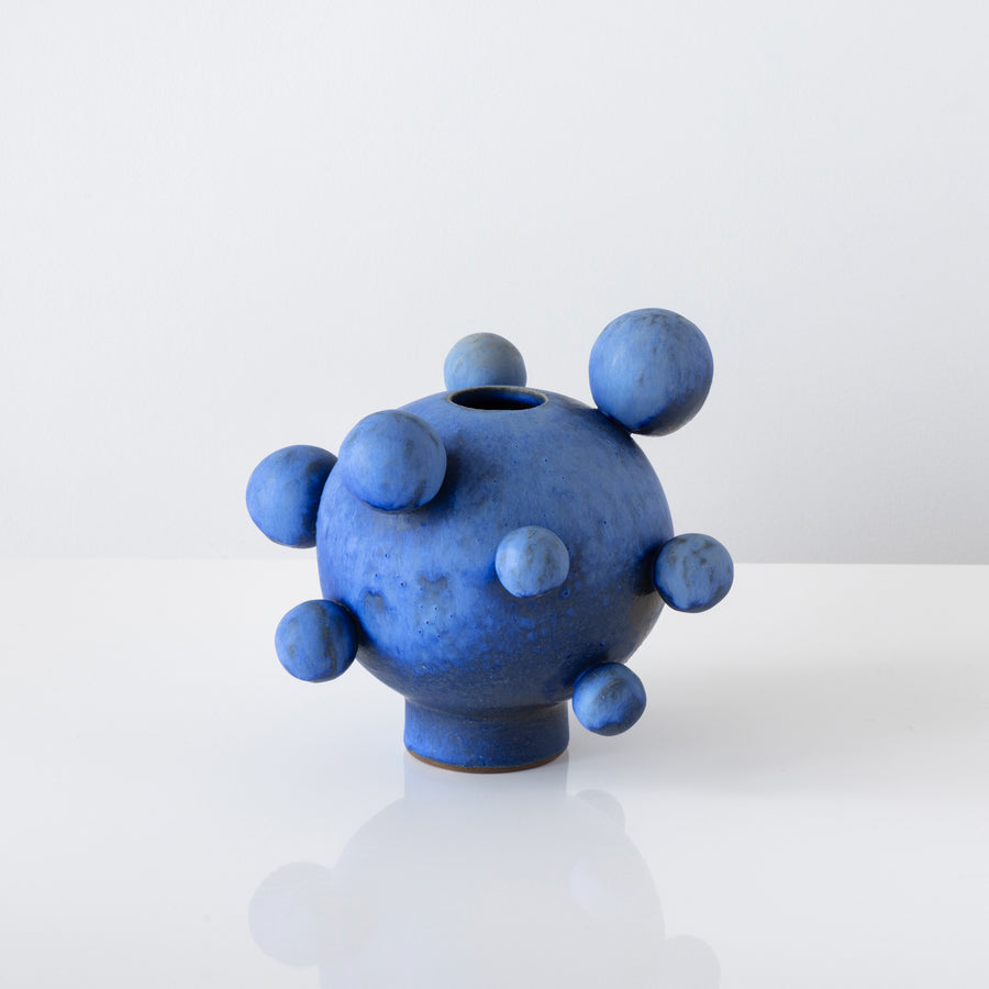 Matte Blue Orbit Object