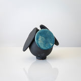Black and Blue Vessel I