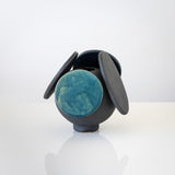 Black and Blue Vessel I