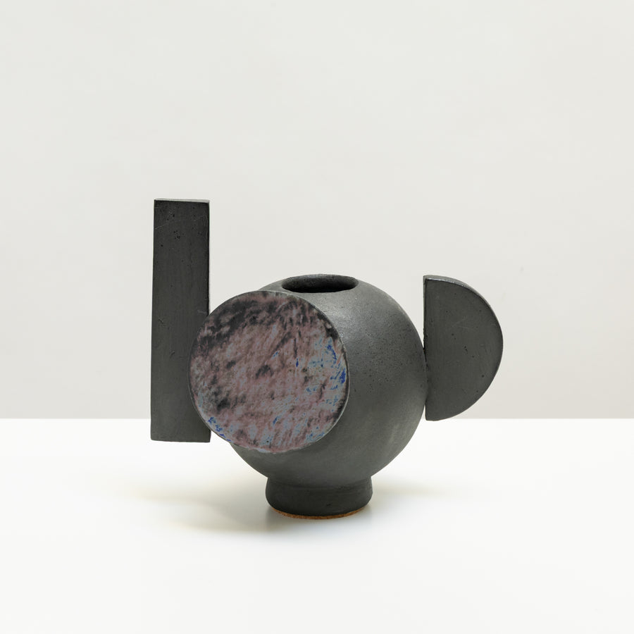 Black and Blue Vessel, Small