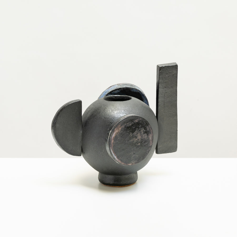 Black and Blue Vessel, Small
