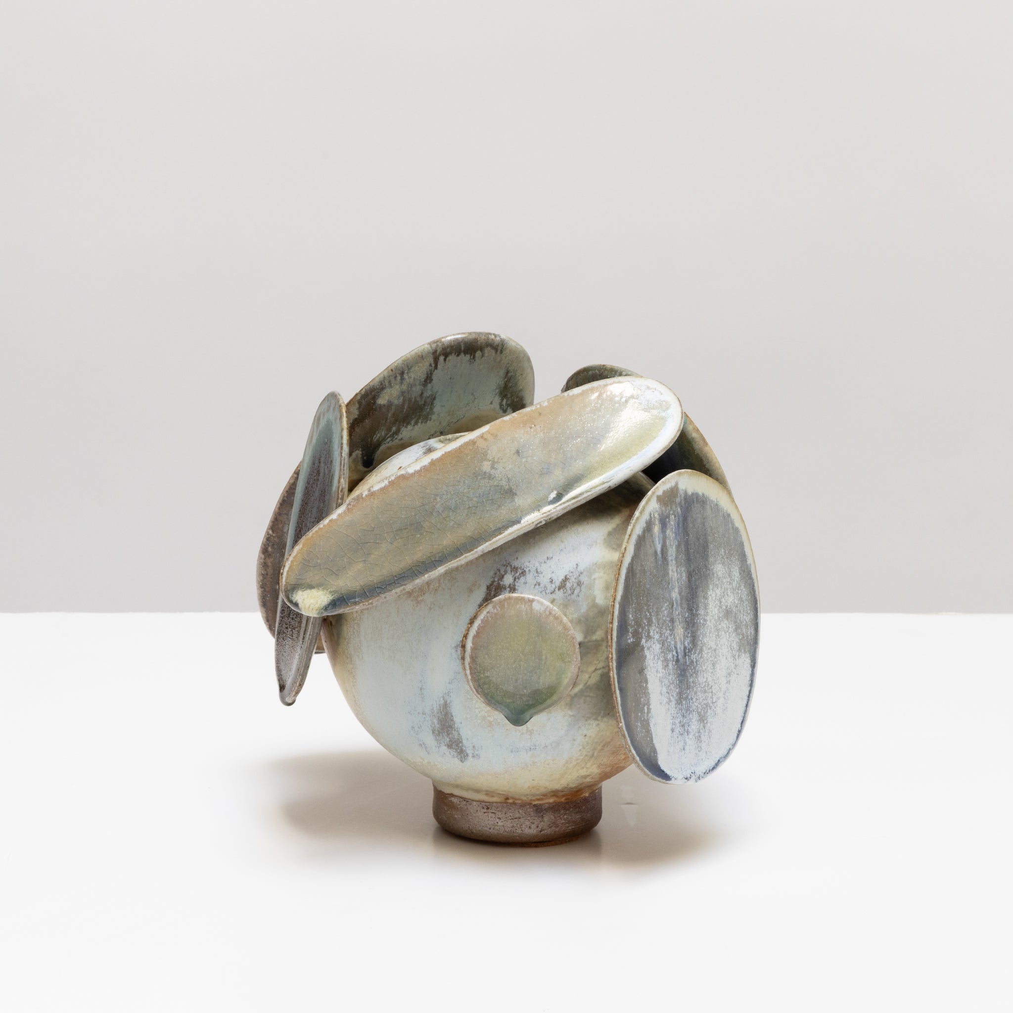 Geo Lichen Vessel in Sea Green