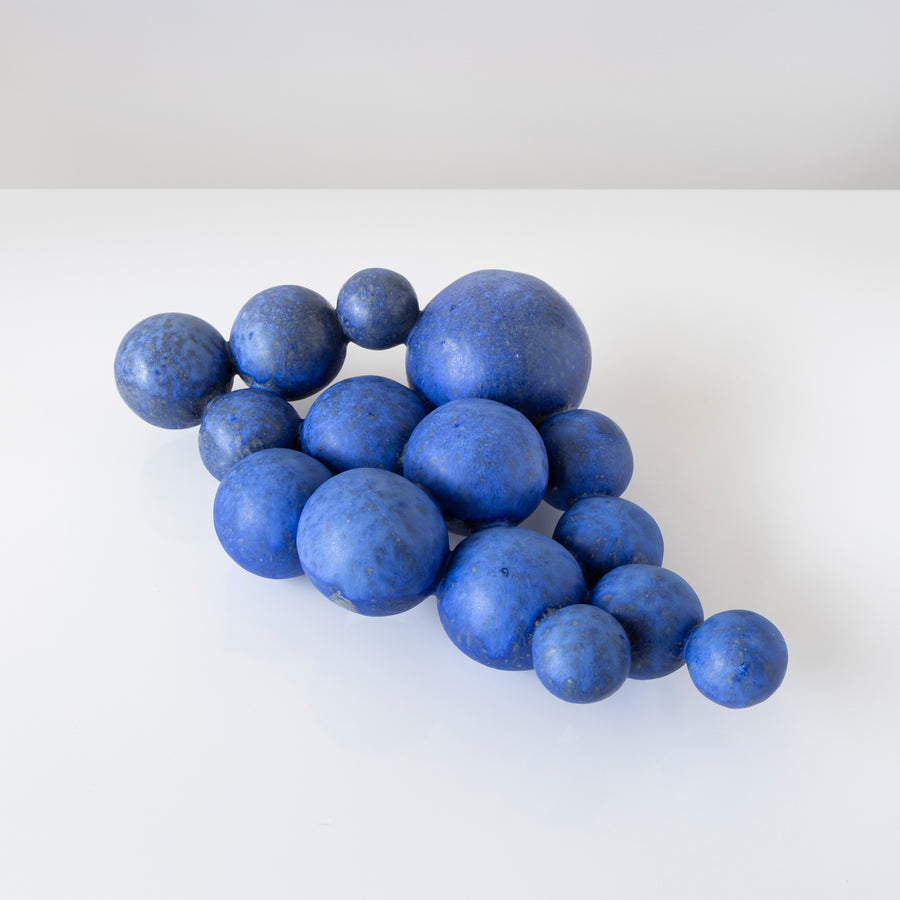 Blue Moki Marbles, Large