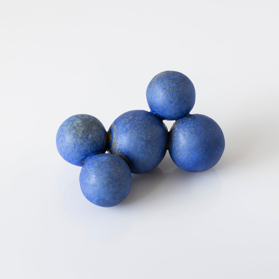 Blue Moki Marbles, XS