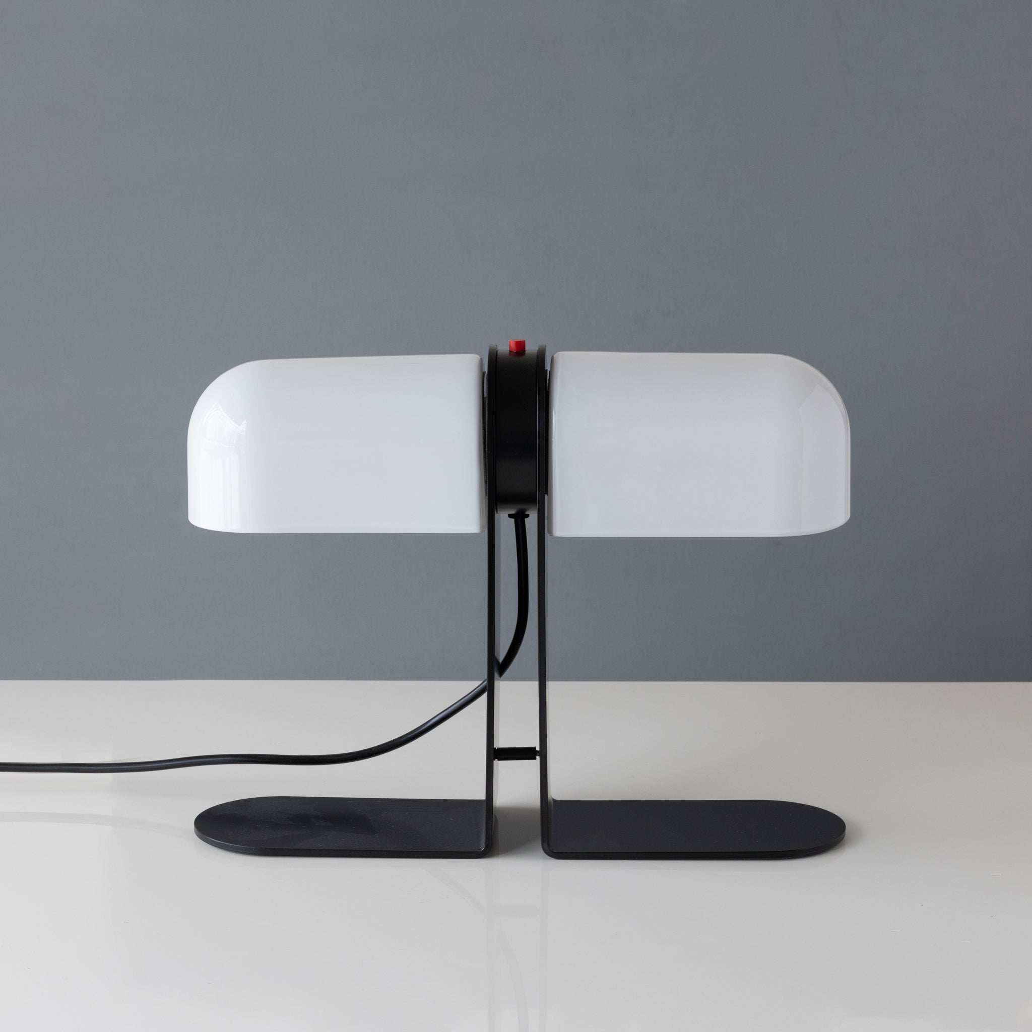 Duo Table Lamp in White