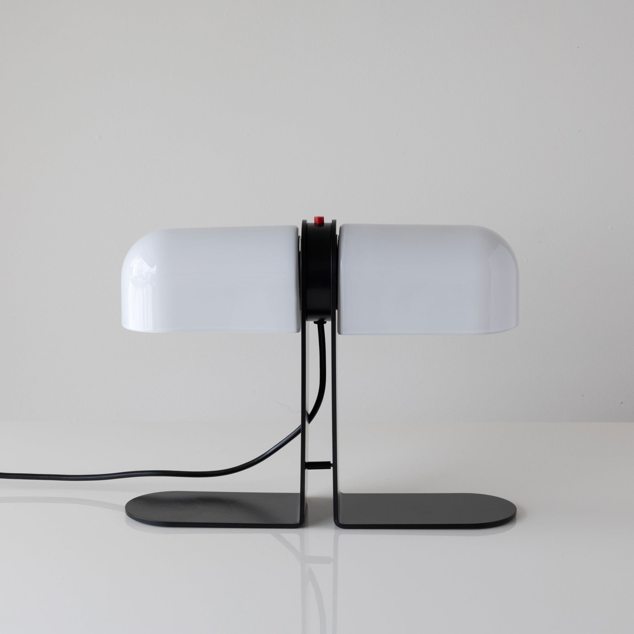 Duo Table Lamp in White