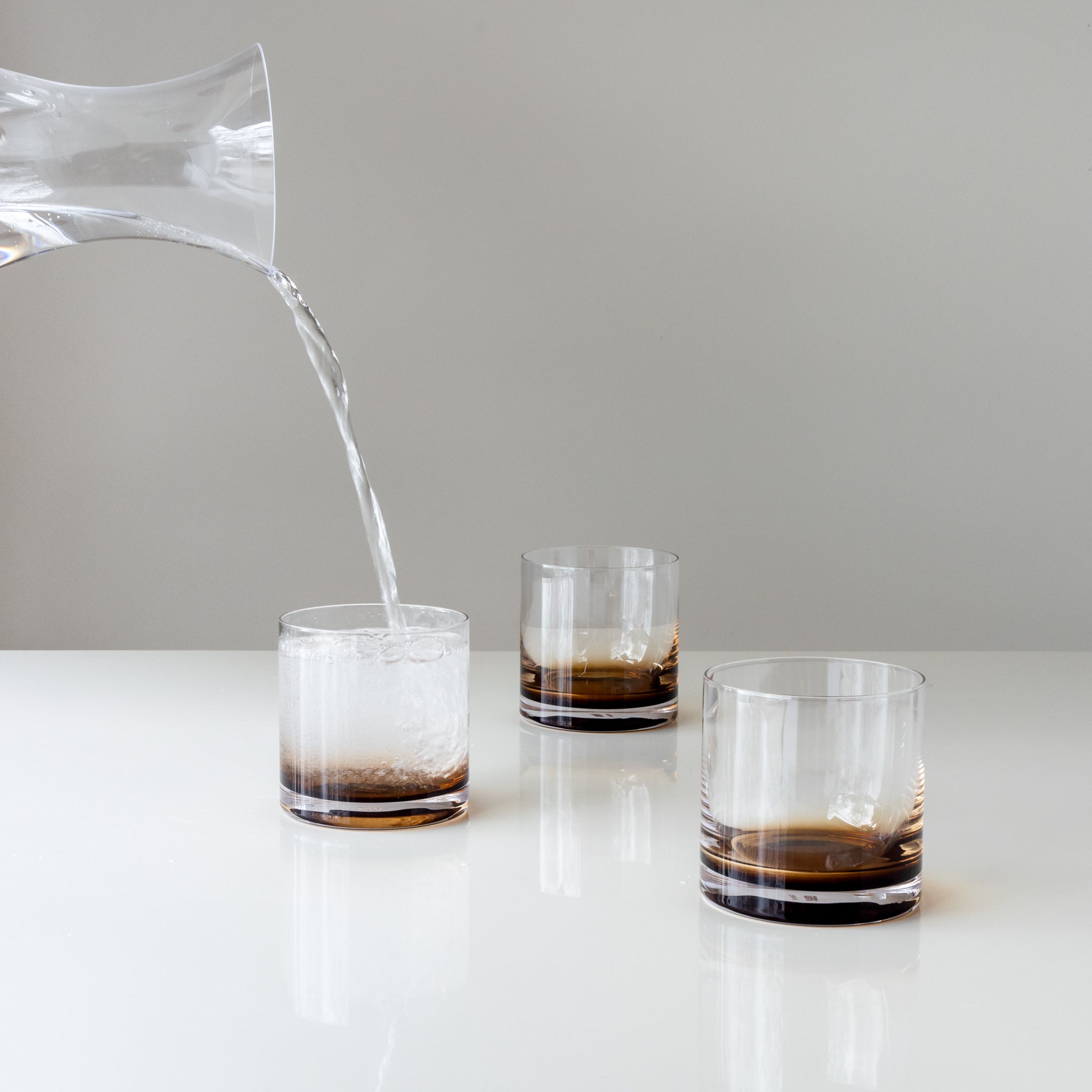 Whiskey Glass in Amber