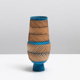 Tan Leather Perforated Ceramics