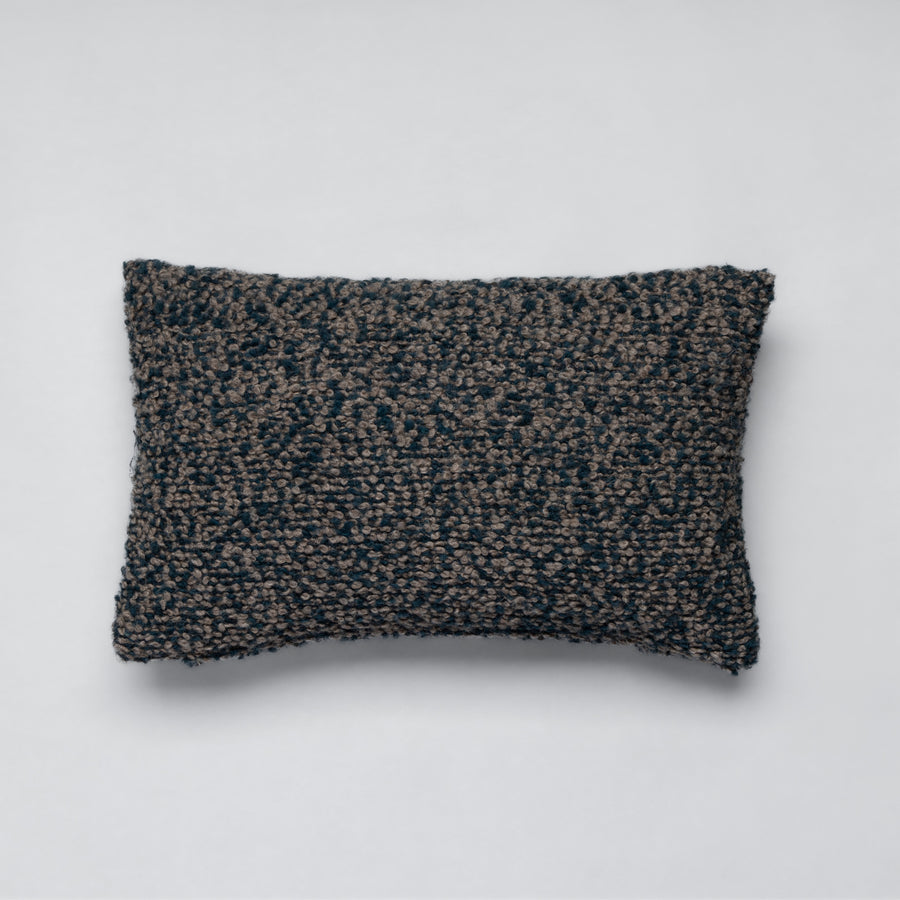 Kahlo 47 Lumbar Pillow in Mink Indigo