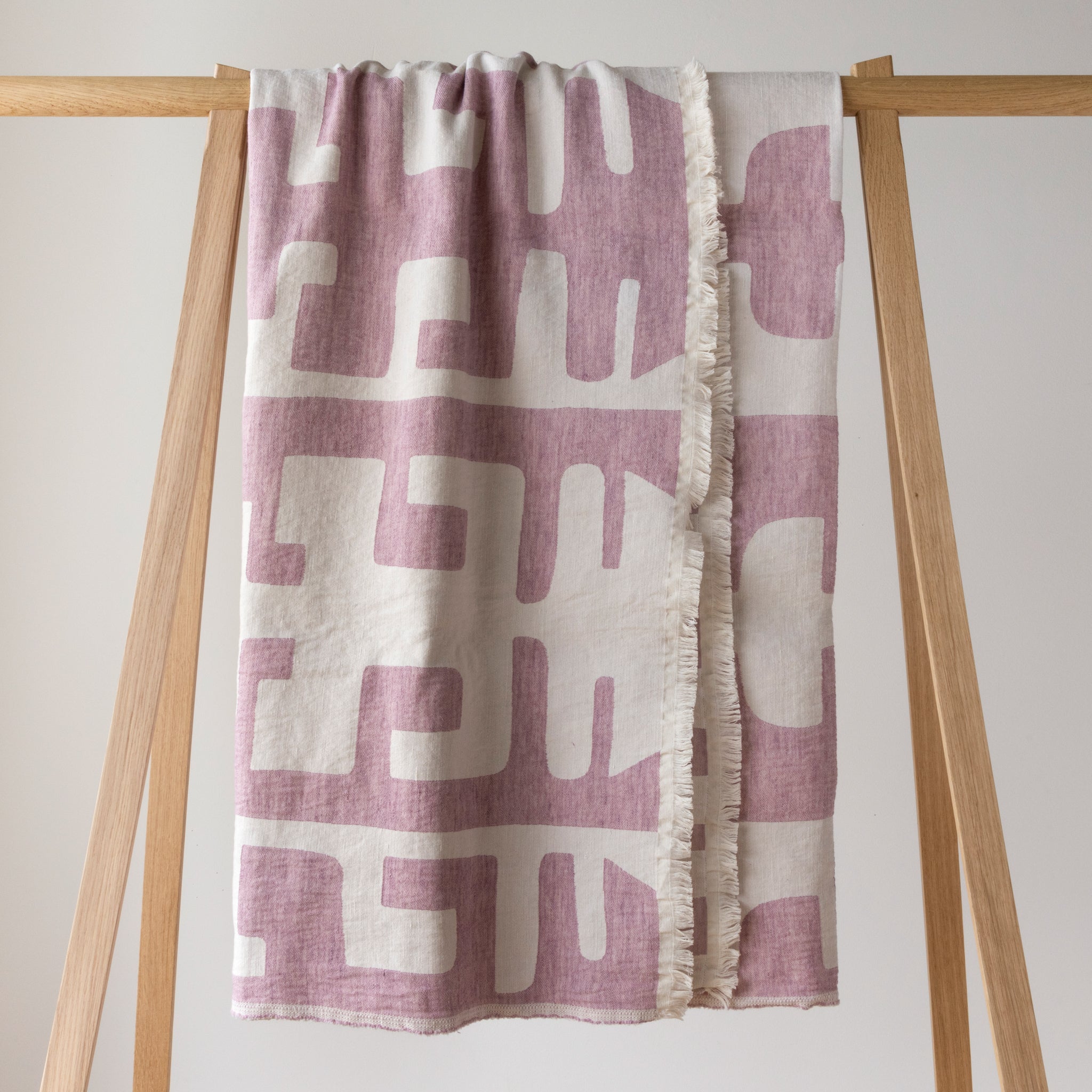 Waters Throw in Pink