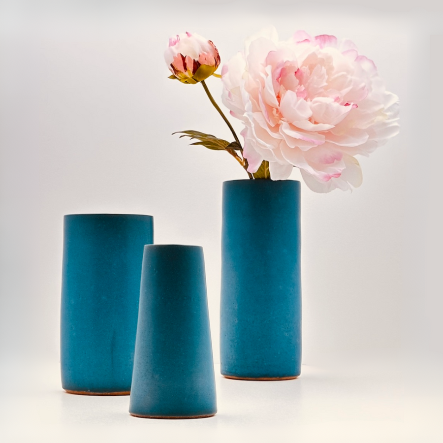 Slim and V3 Periwinkle Vases
