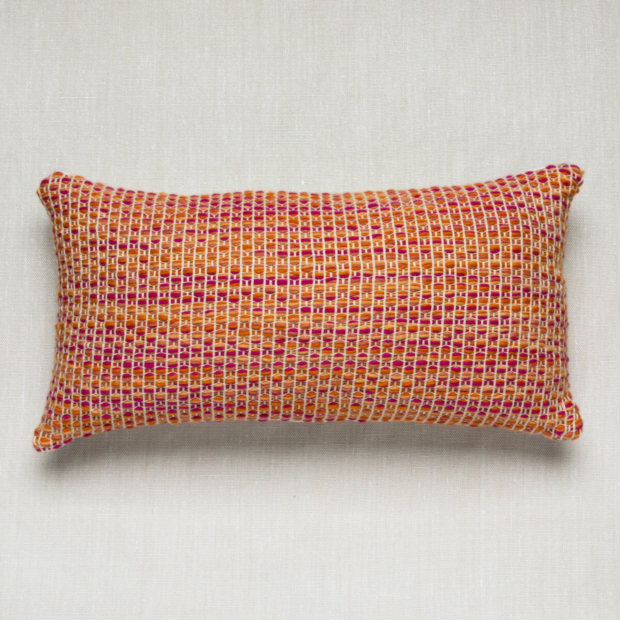 Pink Lumbar Pillow