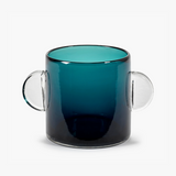 Wind and Fire Vase in Dark Blue