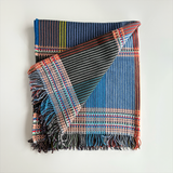Pinstripe Wool Throw