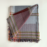 Pinstripe Wool Throw