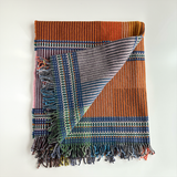 Pinstripe Wool Throw