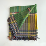 Pinstripe Wool Throw