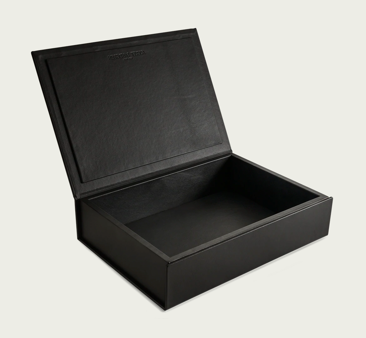 Leather Bookboxes in Black
