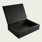 Leather Bookboxes in Black