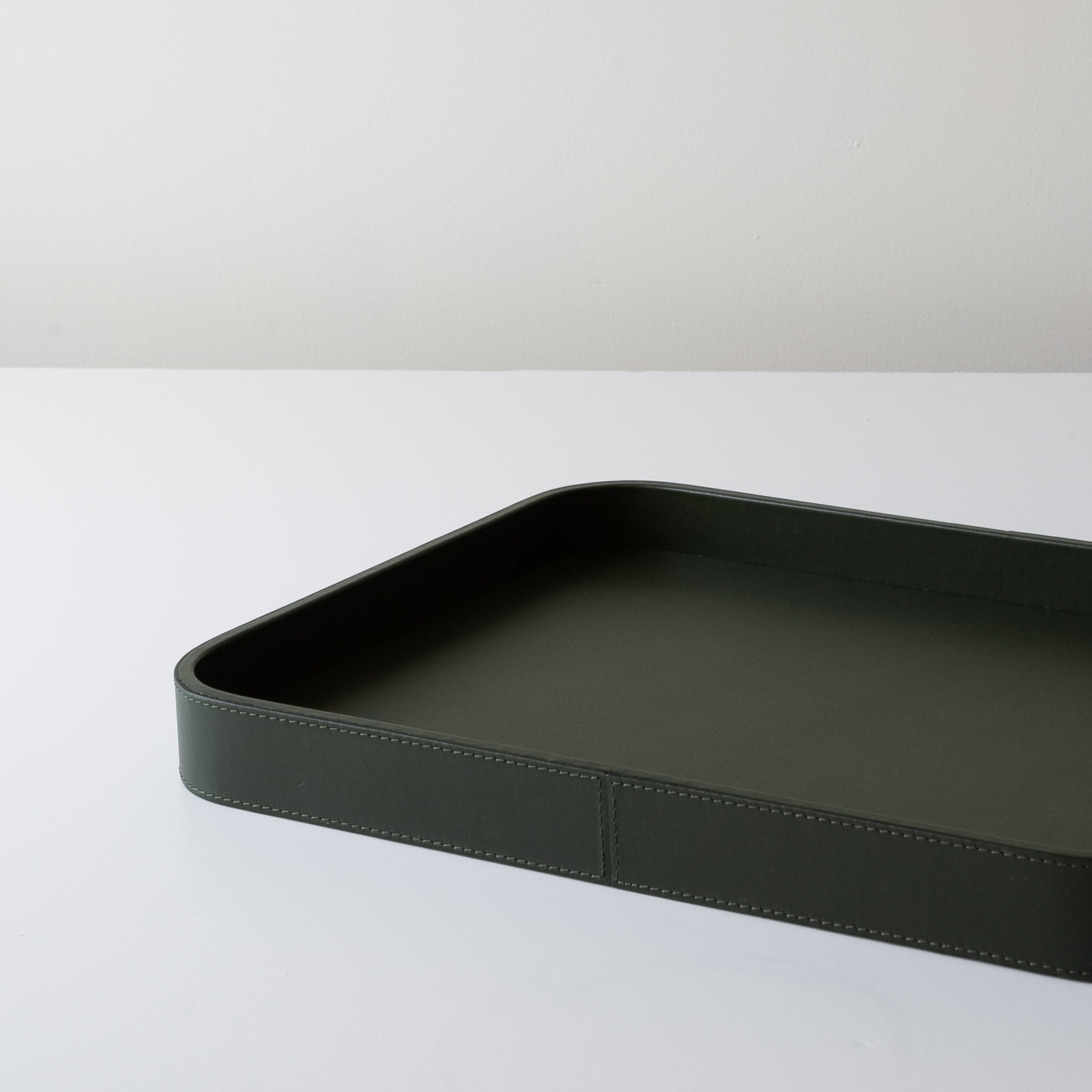 Polo Rectangular Leather Trays