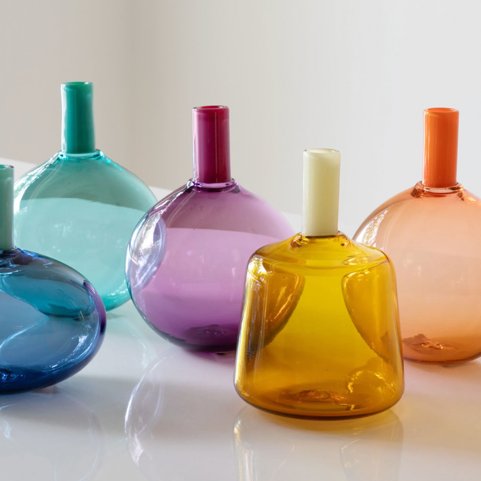 Tube Top Vases