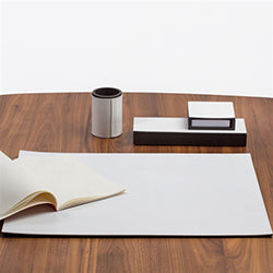 Pinetti Desk Blotter A-White | Comerford Collection