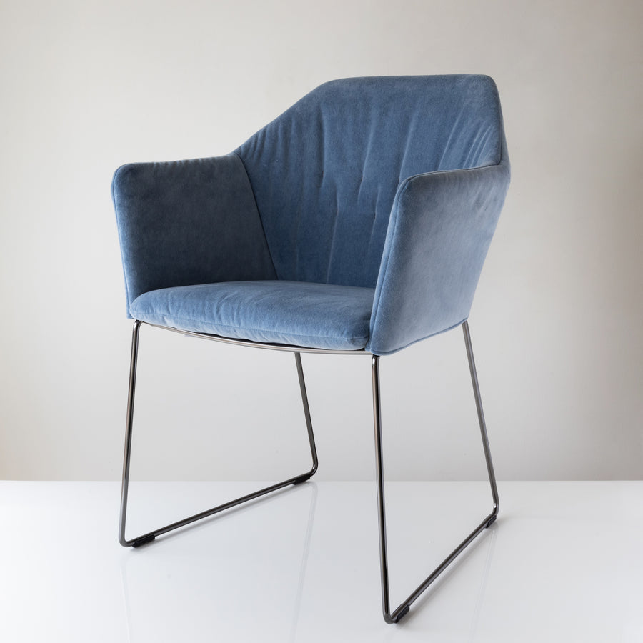 New York Suite Armchair in Blue