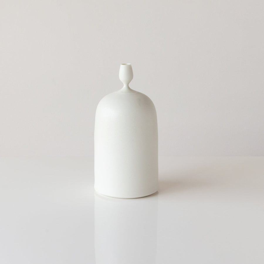 White Bottle and Pod Vases
