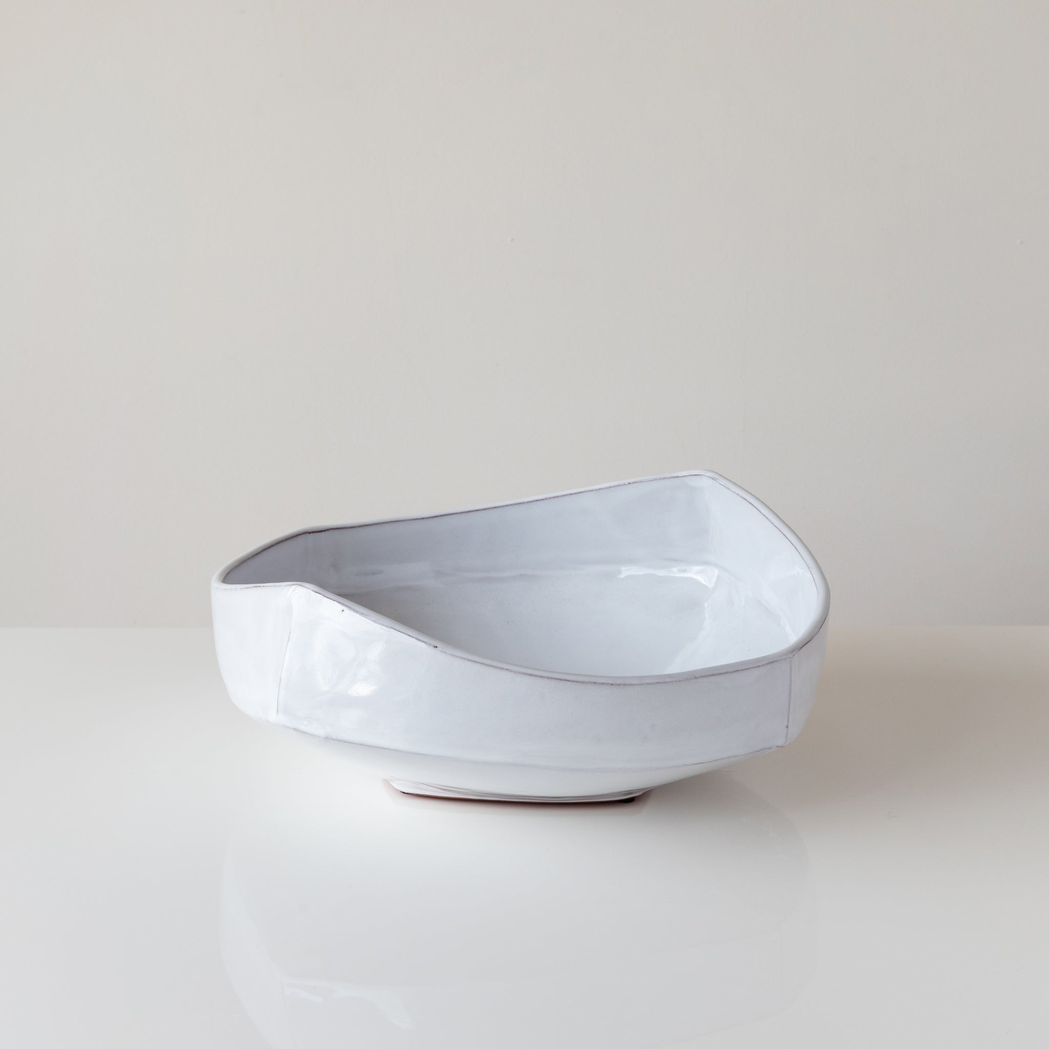 Square Nesting Bowls in White