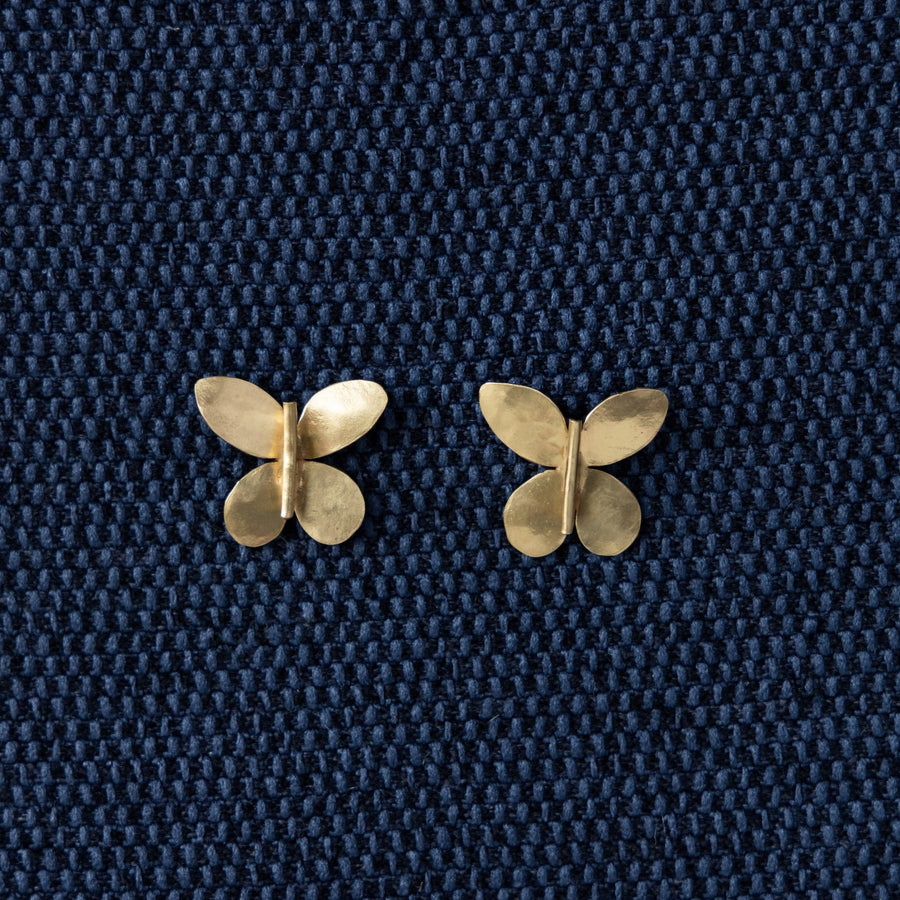 Petite Butterfly Bronze Earrings