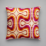 Wavy Silk Velvet Pillow