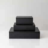 Leather Bookboxes in Black