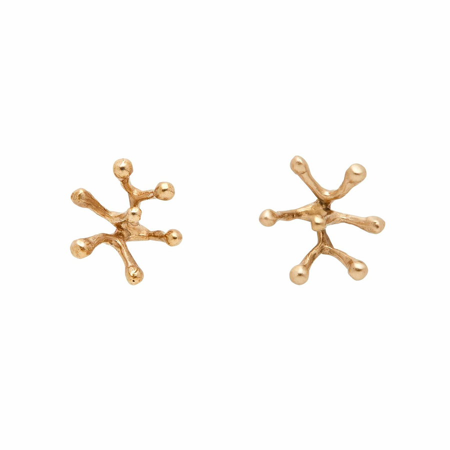 Stamen Bronze Earrings