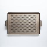 Aluminum Pressed Trays With Rubber Grips