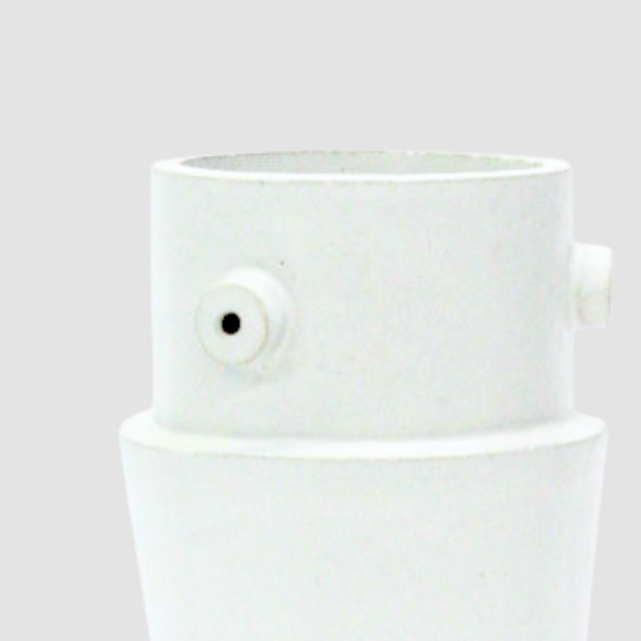 Robot Vase in Marshmallow