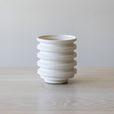 Porcelain Planters in White