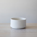 Porcelain Planters in White