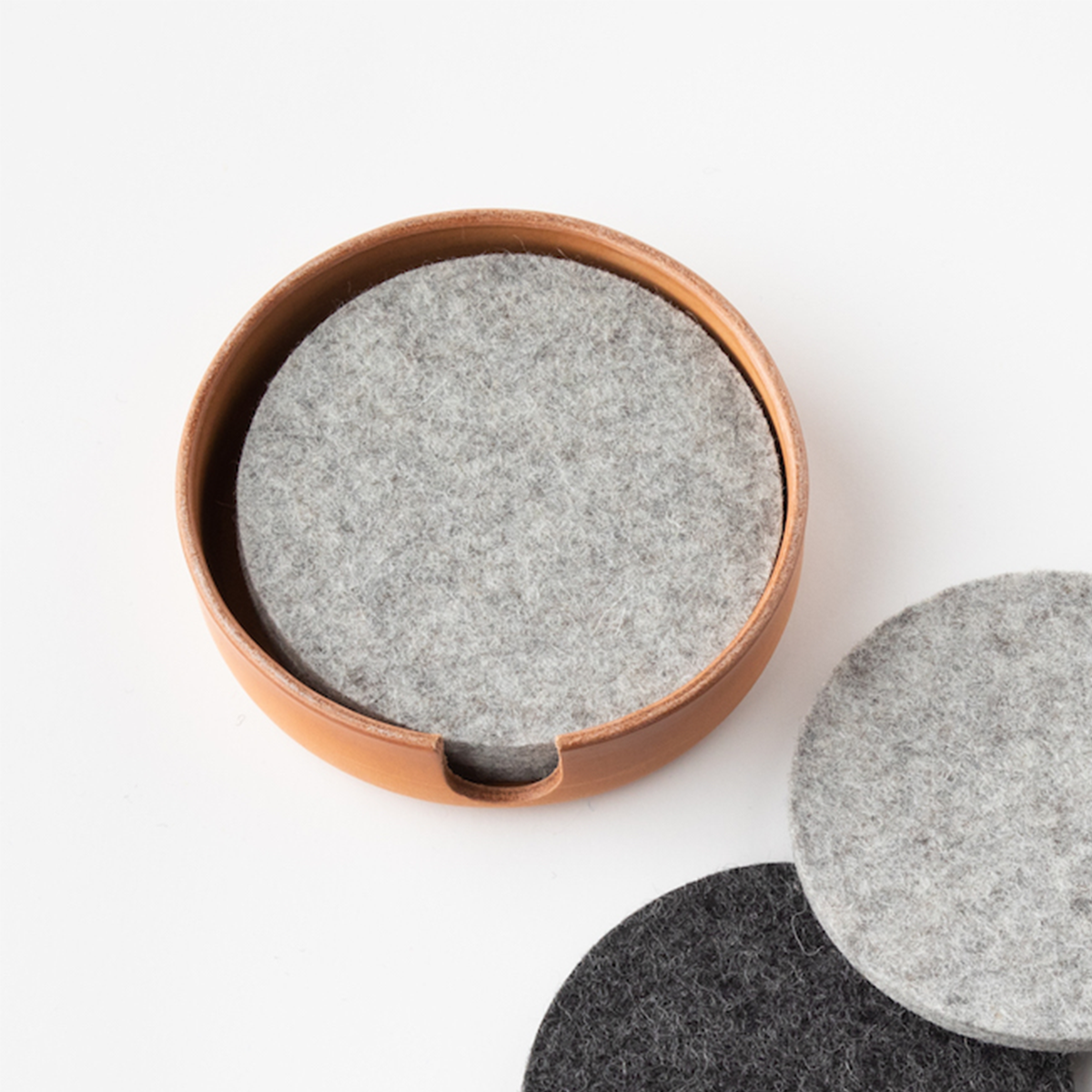 Kobon Round Coaster Holder