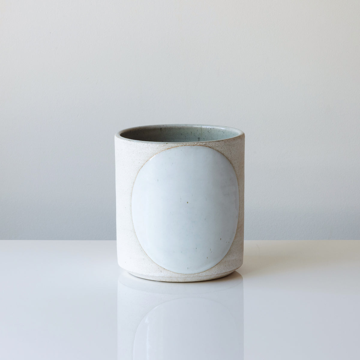 Full Moon Vases in White
