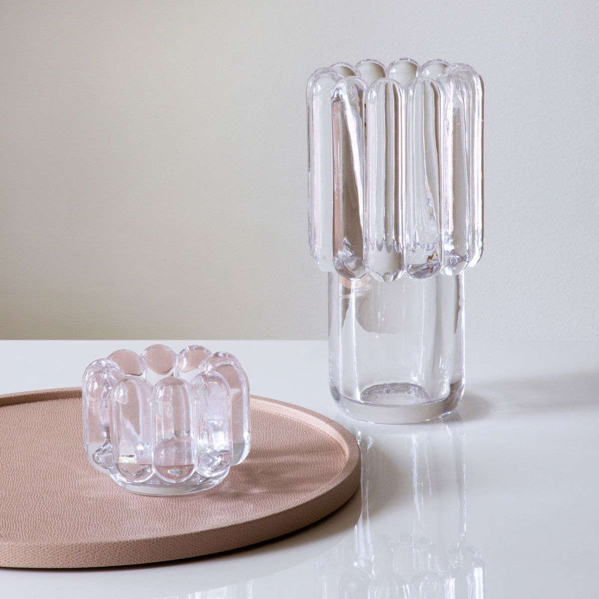 Press Tealight and Vase