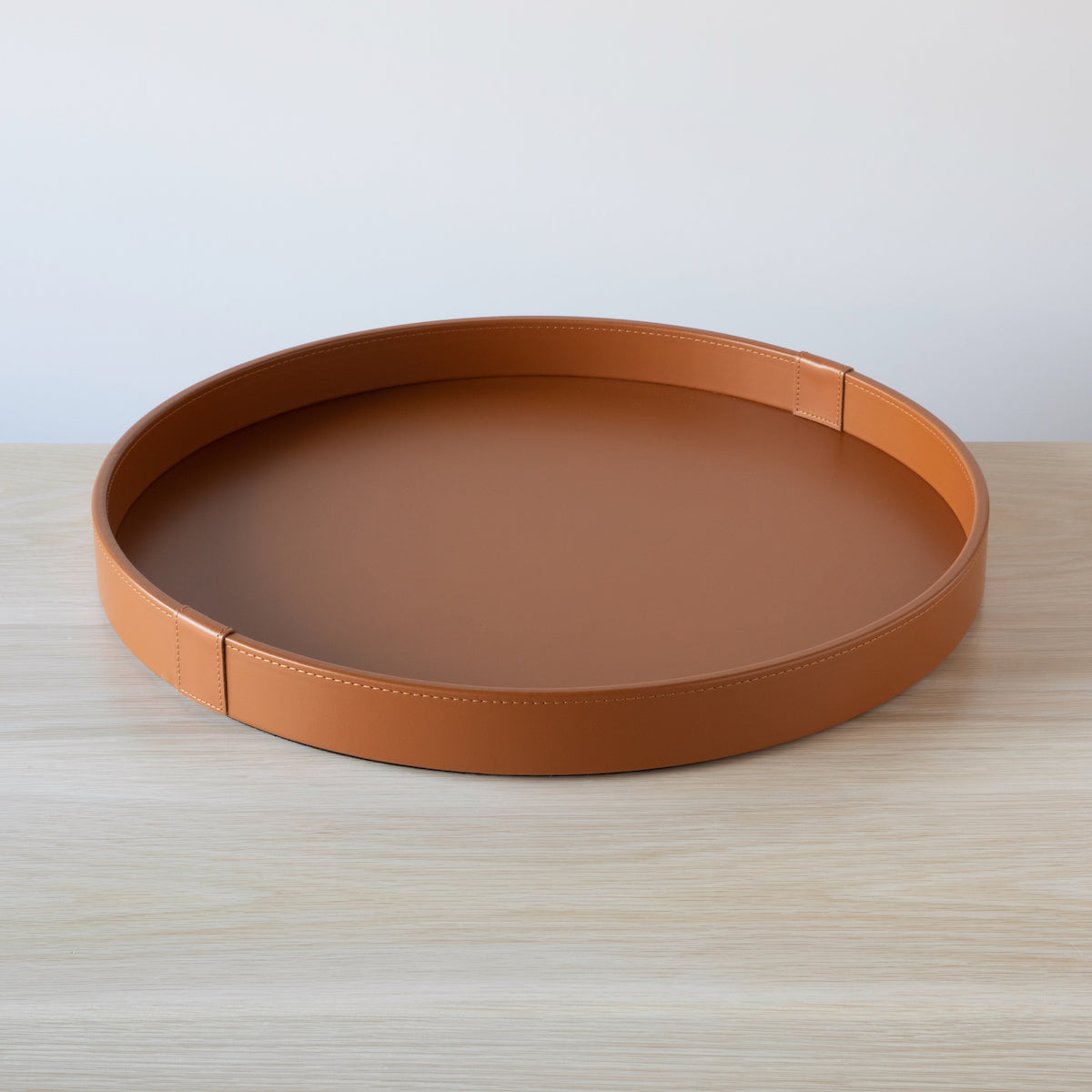 Round Leather Trays Comerford Collection