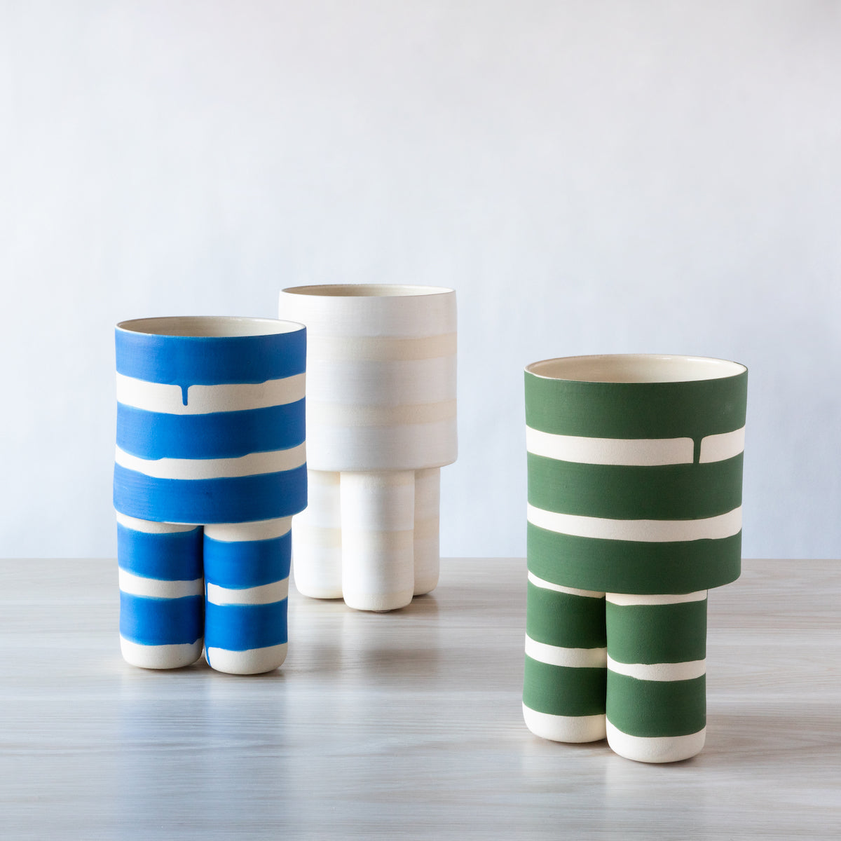 Striped Milking Planters